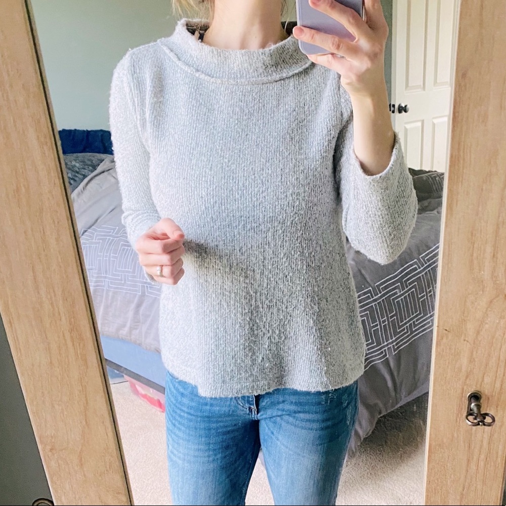 LOFT Mockneck Sweater